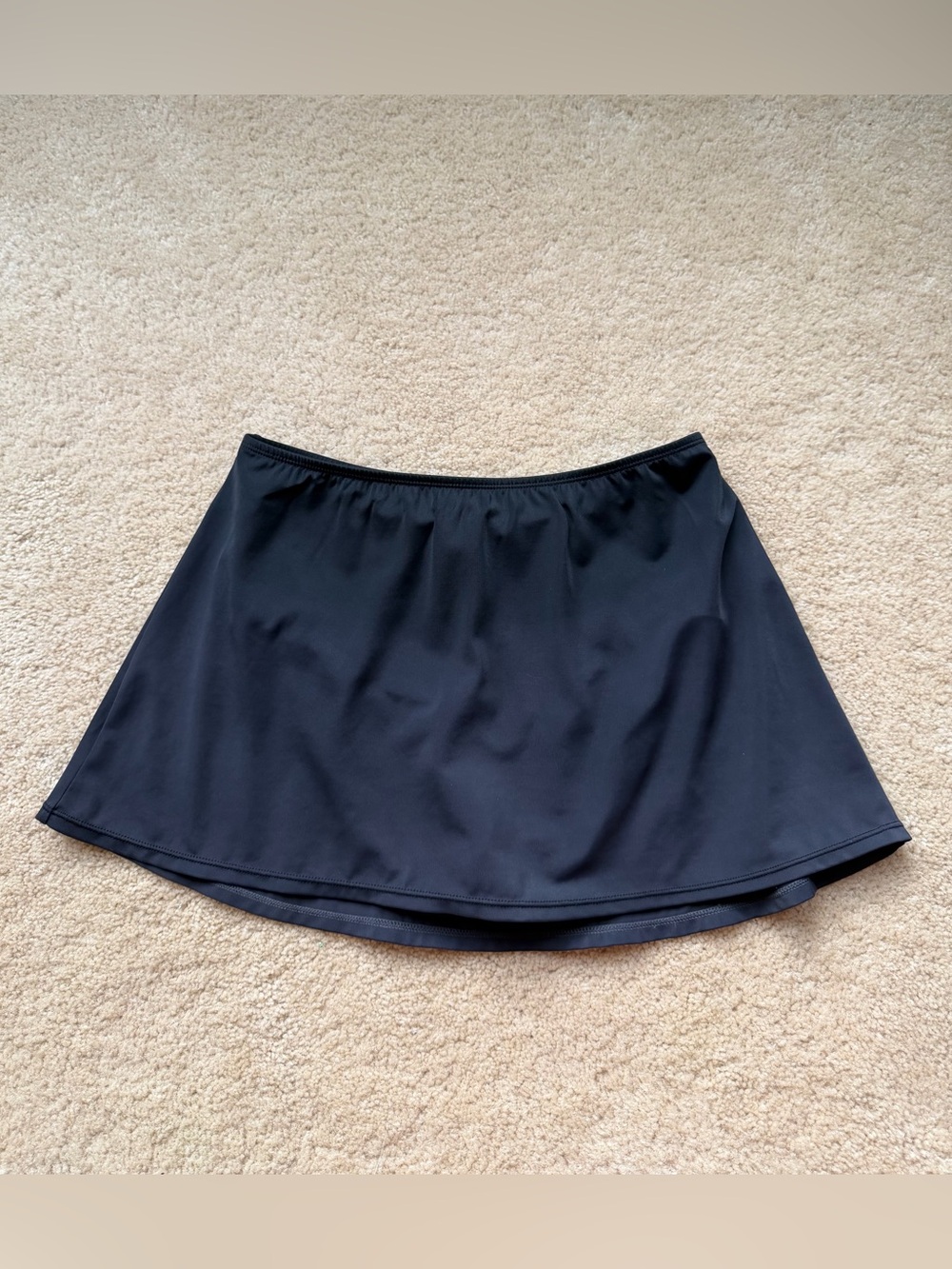 Jantzen Women’s Black Swim Skirt w/ Brief Lining - Size 10 - EUC - Stretch